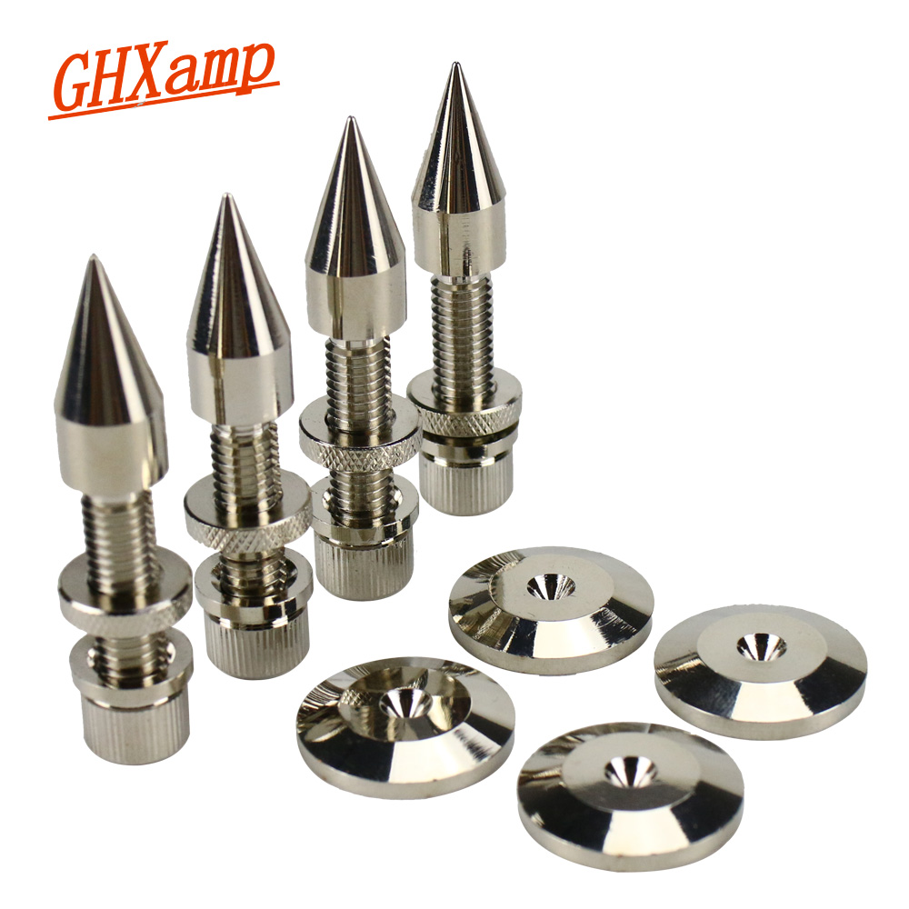 Speaker Stand Tripod - GHXAMP 4 Sets M8*60mm Speaker Spikes
