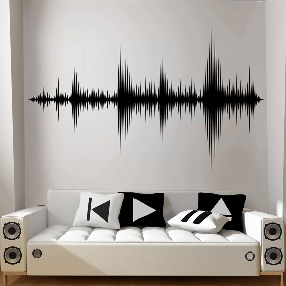 Audio Wave Wall Decal Sound Wa - Audio Music Remover Free review and price
