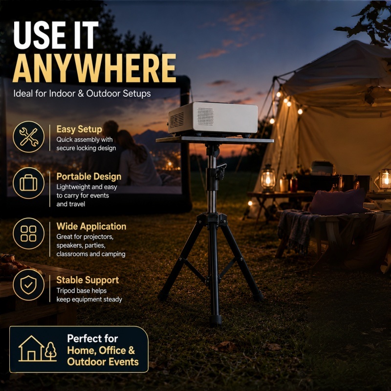 Thickened Metal Tray Tripod St - Speaker Stand Tripod review and price
