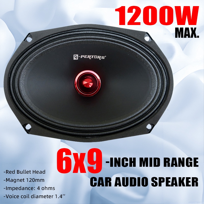 1PC 6x9 Inch Car Speakers 1200 - Audio Universal Music review and price