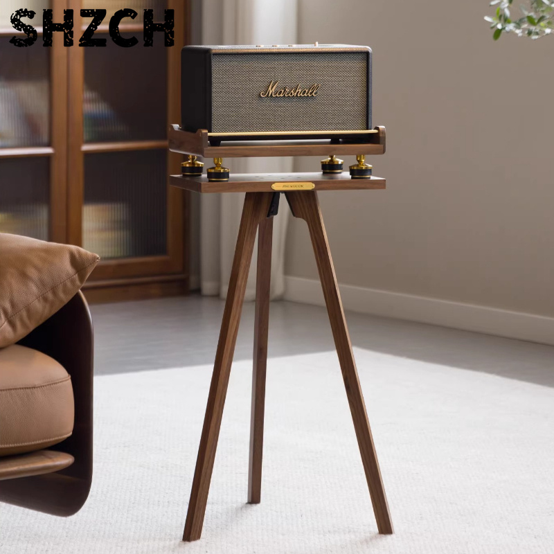 Speaker Floor Stand, Solid Woo - Speaker Stand Tripod review and price