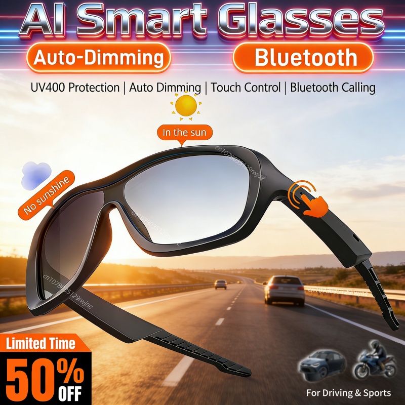 AI Smart Glasses Voice Transla - Audio Music Ai review and price