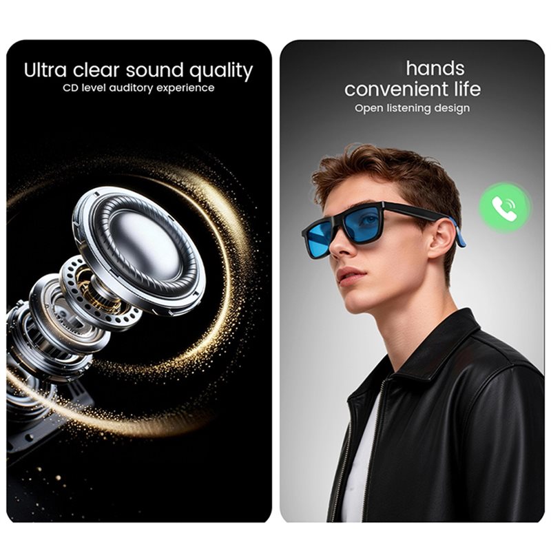 ABJF-AI Smart Audio Glasses To - Audio Music Ai review and price