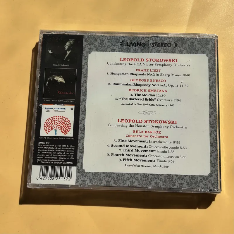 STOKOWSKI RHAPSODIES Rhapsody  - Audio With Music review and price