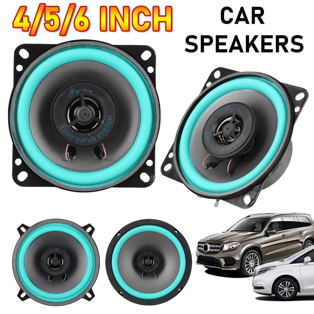 4/5/6 Inch Car Speakers Coaxia - Audio Universal Music review and price