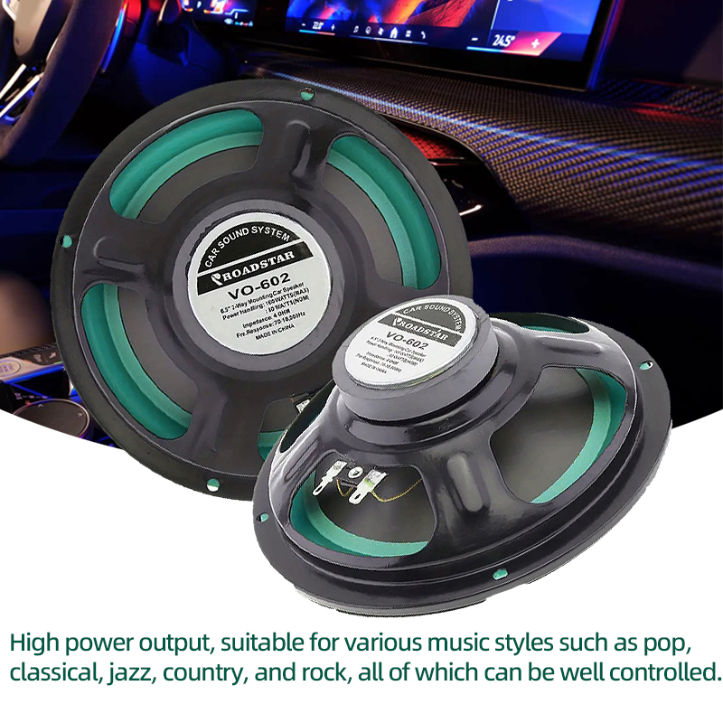 1PC 160W 6.5 Inch Car Coaxial  - Audio Universal Music review and price