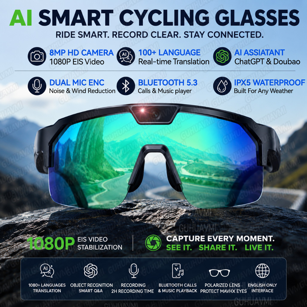 2026 Upgrade Smart Glasses wit - Audio Music Ai review and price