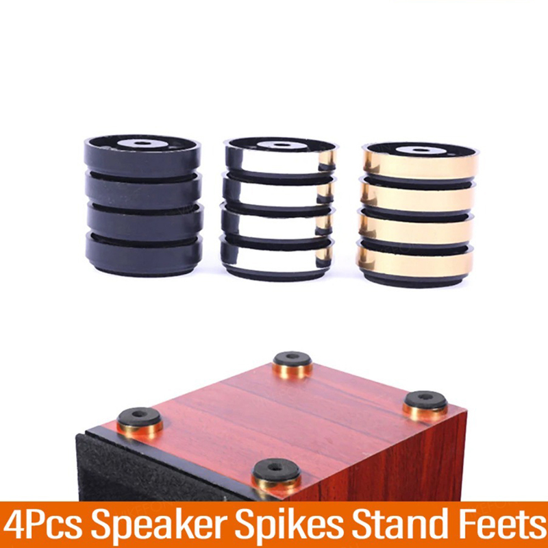 4pcs/set HIFI Audio Speaker Am - Speaker Stand Tripod review and price
