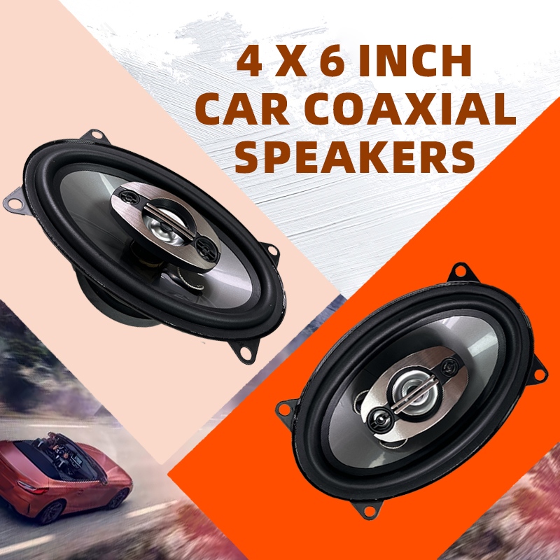 4*6Inch Car Speaker 450W Unive - Audio Universal Music review and price