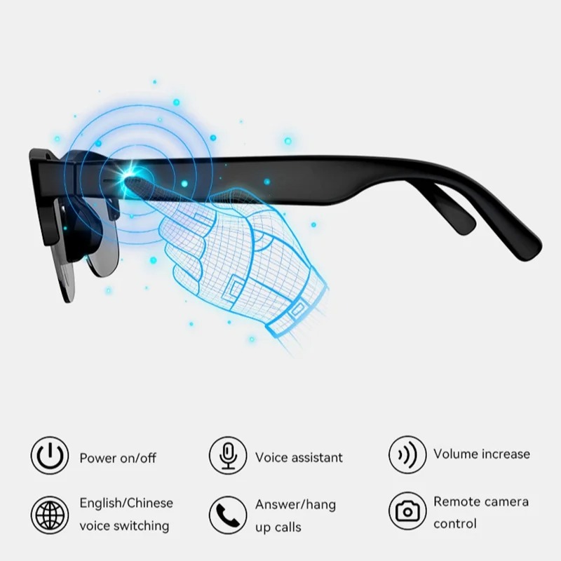 Smart Translation Glasses Real - Audio Music Ai review and price