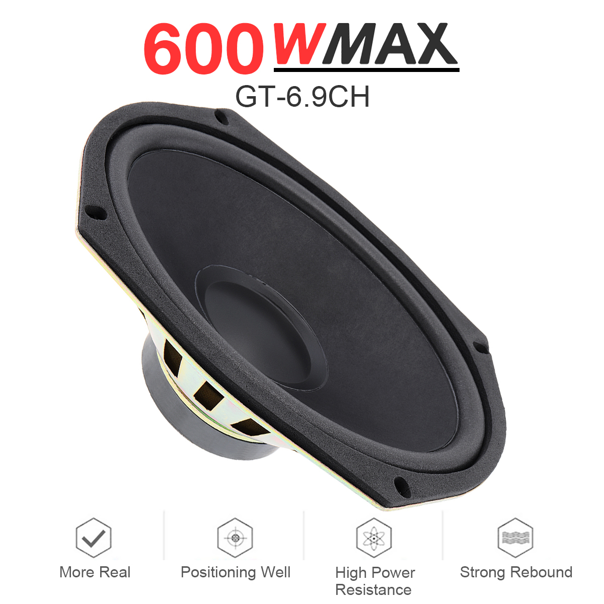1 / 2 Piece 6x9 Inch 600W Univ - Audio Universal Music review and price
