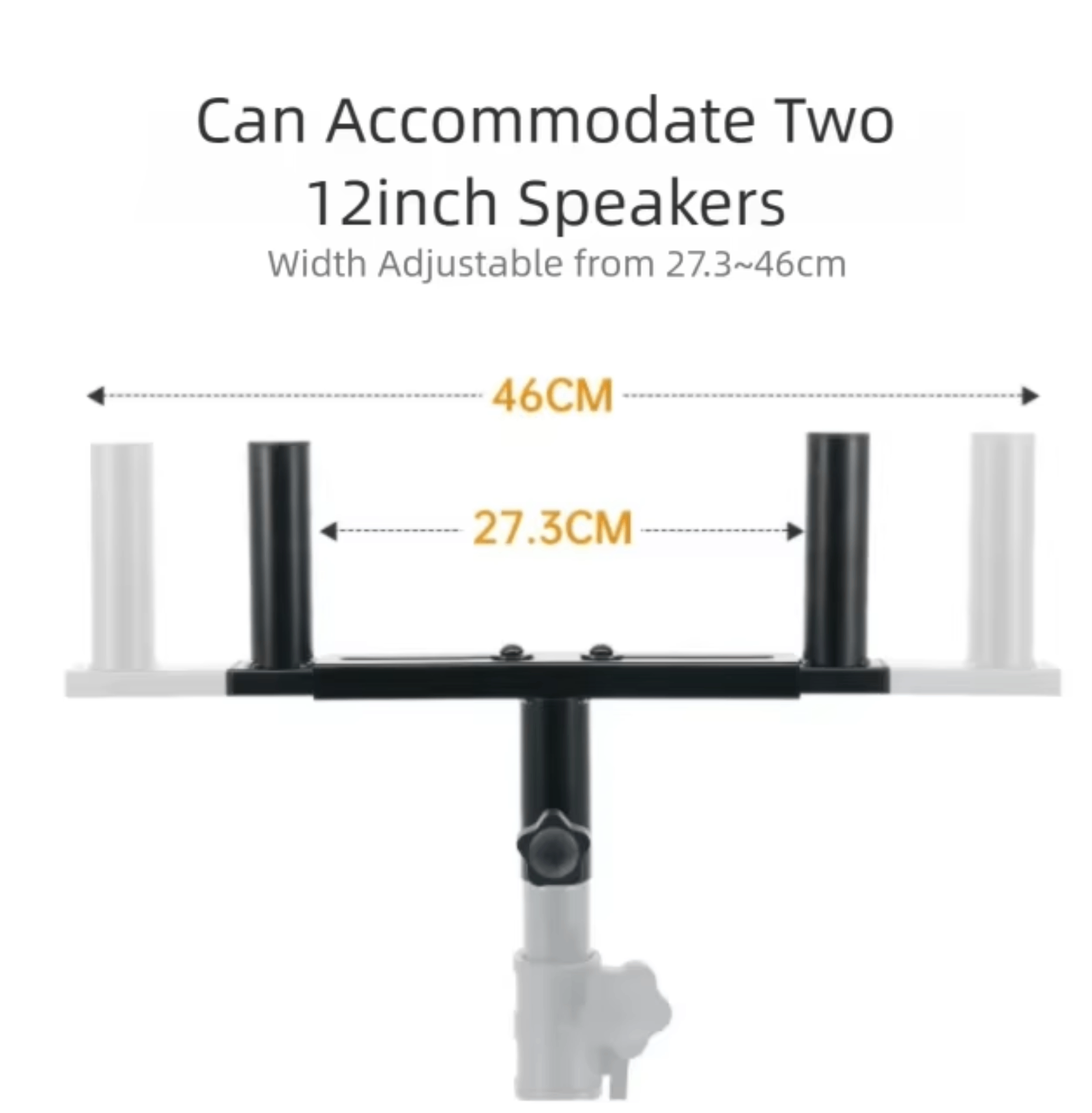 Double Speaker Mount Floor-Sta - Speaker Stand Tripod review and price